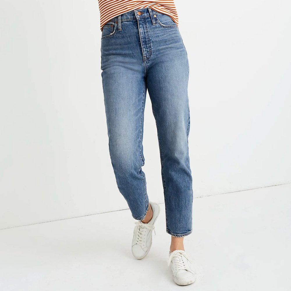 Madewell Classic Straight Jeans in Peralta Wash